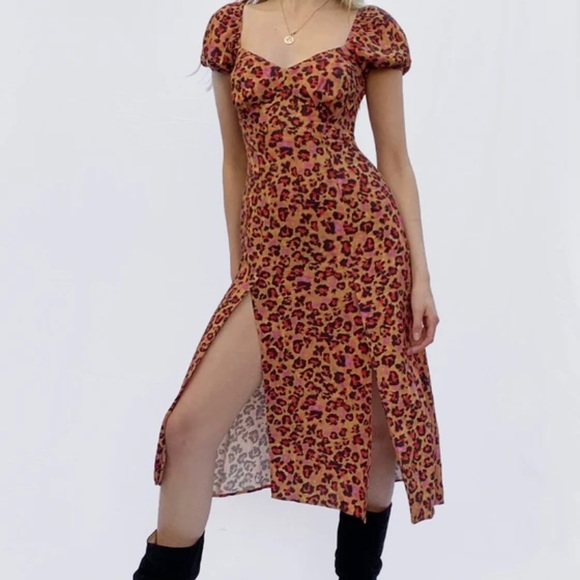 French connection leopard dress. 2 - Picture 4 of 16